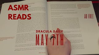 ASMRReads Dracula Daily  May 7th  Whispered Reading  Ad Free [upl. by Derrick]