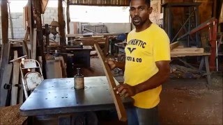 Tutorial Como fazer uma espada de madeira profissional  aikido How to make a bokken [upl. by Riesman]