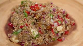 Receta Ensalada Quinoa Criolla [upl. by Elyc]