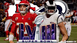 MADDEN 24 SUPERSTAR MODE 20  SUPER BOWL [upl. by Whitcomb674]