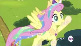 Fluttershy as Princess Celestia [upl. by Ayidan]