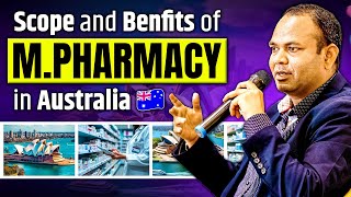 Master of Pharmacy in Australia  Scope of MPharmacy in Australia  Fees Jobs and Salary MPharm [upl. by Anner]