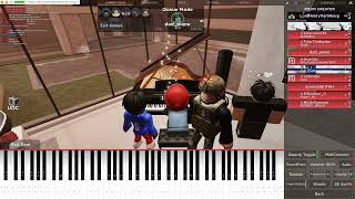 MEGALOVANIA  Roblox Piano [upl. by Ellesig265]