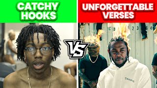 CATCHY RAP HOOKS vs UNFORGETTABLE VERSES [upl. by Eecyak]