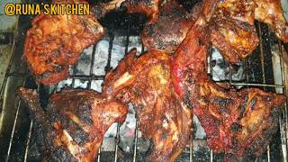 Chicken BBQ recipe  চিকেন বারবিকিউ রেসিপি  Winter Special [upl. by Akirat]