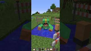 Surprising Villager with pins 8118 minecraft meme shorts [upl. by Iznyl]