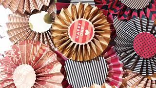 Paper Rosettes [upl. by Selij]