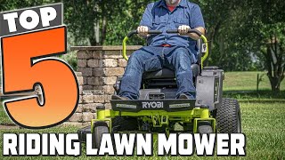 Top 5 Best Riding Lawn Mowers in 2024  InDepth Reviews amp Buying Guide [upl. by Niveek]