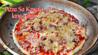 No Oven Pizza RecipePizza Na Niluto Sa Kawali [upl. by Nyleuqcaj]