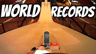 INSANE SKATEBOARDING WORLD RECORDS 2022 [upl. by Otreblon702]