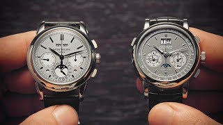 Clash of the Titans Patek Philippe vs A Lange amp Söhne  Watchfinder amp Co [upl. by Esiahc]