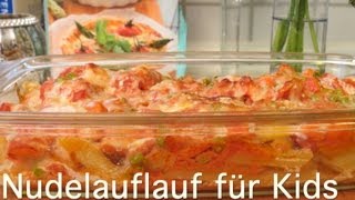 Kochen mit MutterLandrand  Nudelauflauf für Kids [upl. by Nevil]