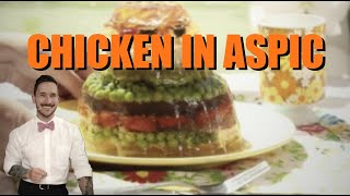 Chicken In Aspic from1962  Retro Recipes Kitchen [upl. by Ruffina]