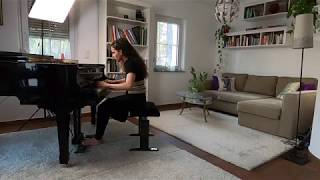 J S Bach Partita No 3 in A minor for Piano BWV827  Scherzo  Easter Livestream  Danae Dörken [upl. by Skees349]