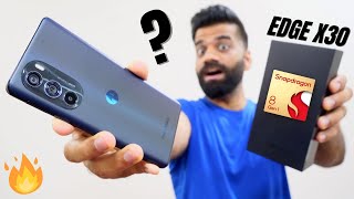 The quotHottestquot Phone In The World With Snapdragon 8 Gen 1  Moto Edge X30 Unboxing🔥🔥🔥 [upl. by Billen]