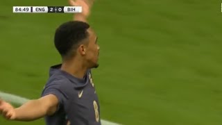 Trent AlexanderArnold Goal  England vs Bosnia and Herzegovina 30 All Goals Results Highlights [upl. by Tawney]