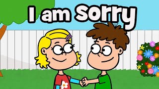 Apology kids song  I am sorry forgive me  Hooray kids songs  Childrens good manners [upl. by Faina]