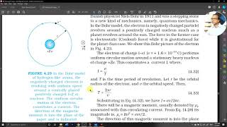 Magnetic dipole moment of a revolving electron  MEC L21 [upl. by Eben340]