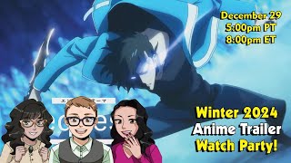 The Winter 2024 Anime Trailer Watch Party [upl. by Tabatha]