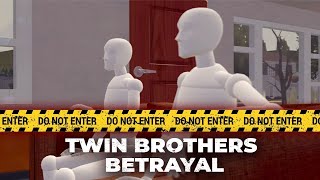 True Crime Animated Twin Brothers Betrayal [upl. by Balch994]