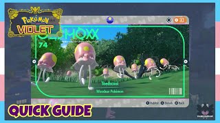 Where To Catch Toedscool In Pokemon The Teal Mask Scarlet amp Violet  Location Quick Guide [upl. by Alyat]