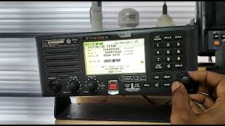 Furuno 8900 VHF MMSI Reset Procedure Software [upl. by Aronel]