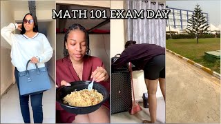 Exam day 2 indomie porridge trade fair at school at war with math 101… [upl. by Essirahs]