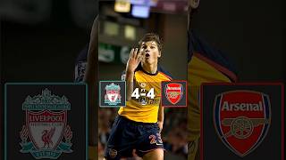 Liverpool vs Arsenal 44 ARSHAVIN 4 GOALS ANFIELD SHOW 2009 shorts football highlights [upl. by Dawson]