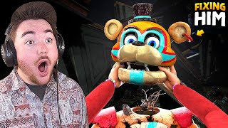 FIXING THE ANIMATRONICS MOD New Ending  FNAF Security Breach RUIN Mods [upl. by Demahom]