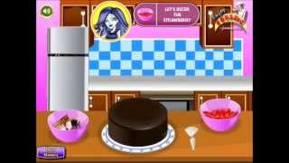 Monster High Cake Cooking GameplayCooking GameMonster High [upl. by Reis]