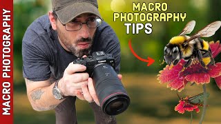 Three MACRO PHOTOGRAPHY HACKS for Stunning Images with the CANON 100MM F28 [upl. by Kelly698]