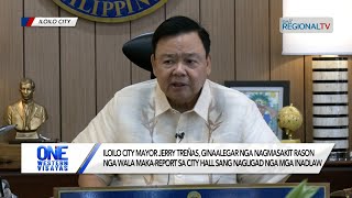 One Western Visayas Iloilo City Mayor Jerry Treñas ginaalegar nga nagmasakit [upl. by Beret]