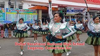 Dahat Vocational National High School Majorettes Exhibition Samhod Festival 2024 Lagonoy Cam Sur [upl. by Minette]