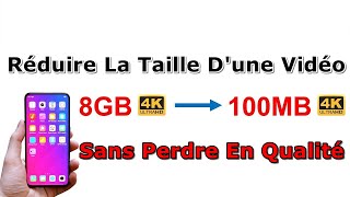 Comment reduire la taille dune video sans perdre en qualité  2021 [upl. by Rebliw943]