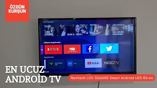 Piyasadaki En Ucuz Android TV  Navitech LDS3266HD 32 [upl. by Culley780]