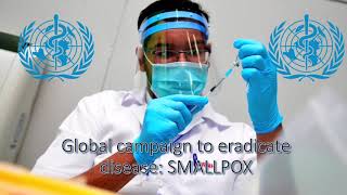 Global campaign to eradicate disease  Smallpox ALevel Geography [upl. by Elacim643]