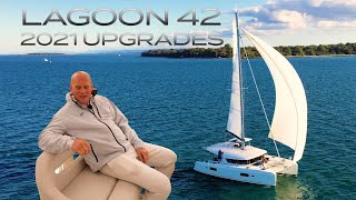 LAGOON 42 2021 UPGRADES [upl. by Gunther53]