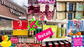 Comparing Bath amp Body Works Outlet VS Retail For SAS Walkthrough Day 3 [upl. by Baumann445]