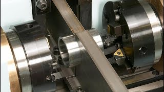 Double Short Tube Ends Chamfering Machine  DEFFA85ss  SOCO Machinery [upl. by Dionisio566]