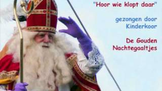 Sinterklaas  Hoor wie klopt daar kinderen [upl. by Bonucci359]