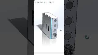 SOLIDWORKS Electrical panel box solidworks [upl. by Letty]