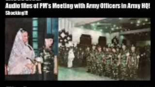 Sheikh Hasina meeting with the army 5 [upl. by Assenal]