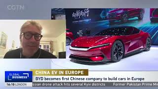 BYD to build plant in Hungary quotIts a watershed momentquot [upl. by Linskey]