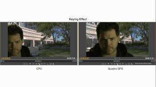 GPU Accelerated Keying Effects Adobe Premiere Pro CS5 amp Quadro [upl. by Melany]