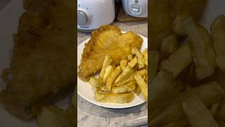 Battered fish and chunky chips [upl. by Gad]