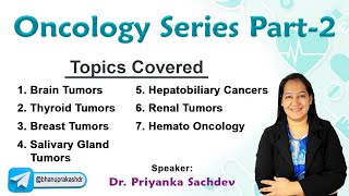 Mastering Oncology with Dr Priyanka Sachdev Part2  National exit test Usmle Neetpg oncology [upl. by Kovacev]