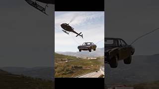 Fast X  Doms Car vs Helicopters Scene [upl. by Gretta]