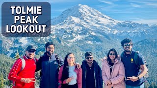 TOLMIE PEAK LOOKOUT HIKE  BEST VIEW OF MOUNT RAINIER  EUNICE LAKE  TRAIL  WASHINGTON  VLOG [upl. by Aikat]