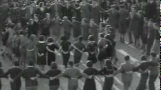 Archival Footage Jews Dancing the Hora in Munkács [upl. by Schnabel921]