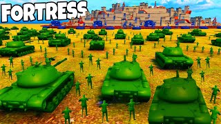 Green Army Men Siege of MOUNTAIN FORTRESS [upl. by Sidras537]